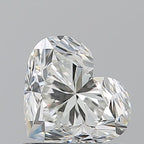 Diamante Naturale Taglio Cuore 1.01ct EX/EX G VVS2 - IGI - 5.78x6.79x4.34mm