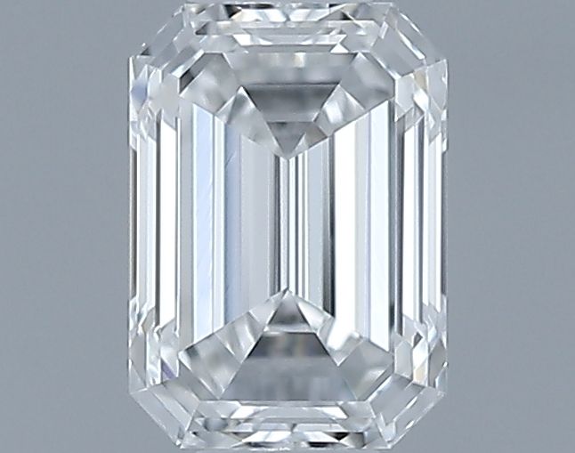 Diamante Naturale Taglio Smeraldo 0.41ct VG/EX E VVS1 - GIA - 4.97x3.55x2.37mm