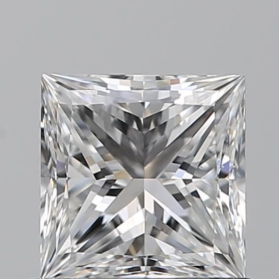 Diamante Naturale Taglio Princess 0.9ct VG/EX F VS1 - GIA - 5.44x5.37x3.86mm