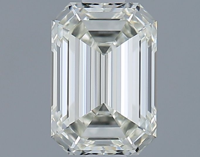 Diamante Naturale Taglio Smeraldo 1.08ct EX/EX I VS1 - IGI - 7.11x4.92x3.18mm