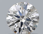 Diamante Naturale Taglio Brillante 0.53ct 3EX F VS2 - GIA - 5.21x5.23x3.21mm