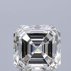 Diamante Naturale Taglio Asscher 0.91ct EX/EX H VS2 - GIA - 5.32x5.32x3.54mm