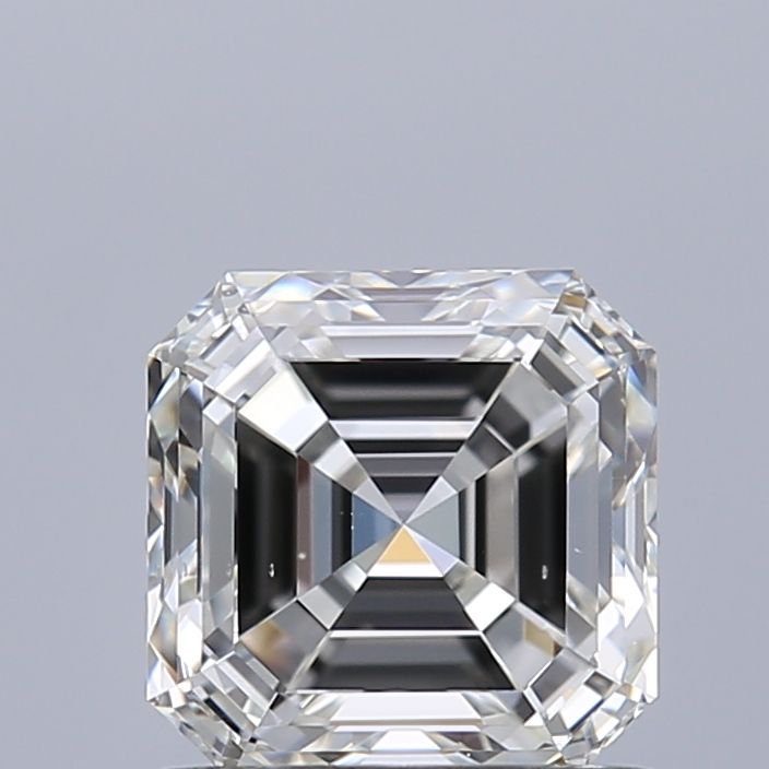 Diamante Naturale Taglio Asscher 0.91ct EX/EX H VS2 - GIA - 5.32x5.32x3.54mm