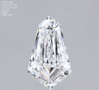 Diamante Naturale Taglio Aquilone 0.5ct EX/EX D VVS2 - GIA - 7.16x4.27x2.49mm