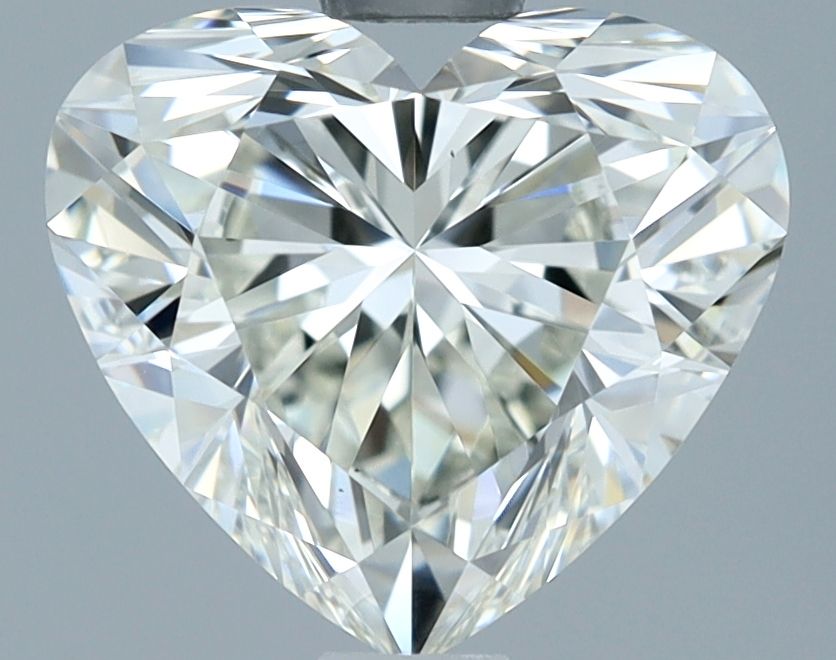 Diamante Naturale Taglio Cuore 1.55ct EX/EX I VS1 - IGI - 7.1x7.97x4.61mm