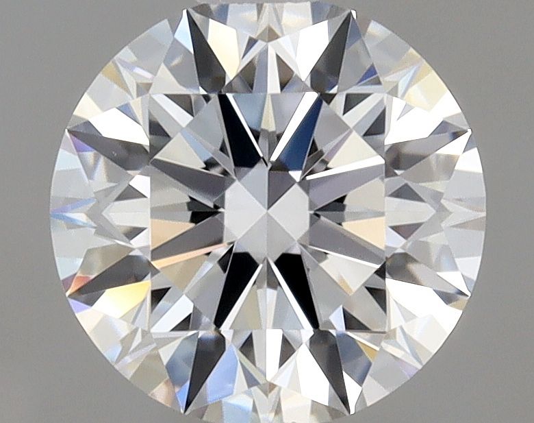Diamante Naturale Taglio Brillante 0.51ct 3EX F VVS2 - GIA - 5.12x5.09x3.14mm