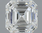 Diamante Naturale Taglio Asscher 0.51ct VG/EX H VVS1 - GIA - 4.35x4.32x2.94mm