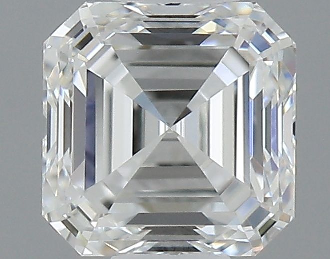 Diamante Naturale Taglio Asscher 0.51ct VG/EX H VVS1 - GIA - 4.35x4.32x2.94mm