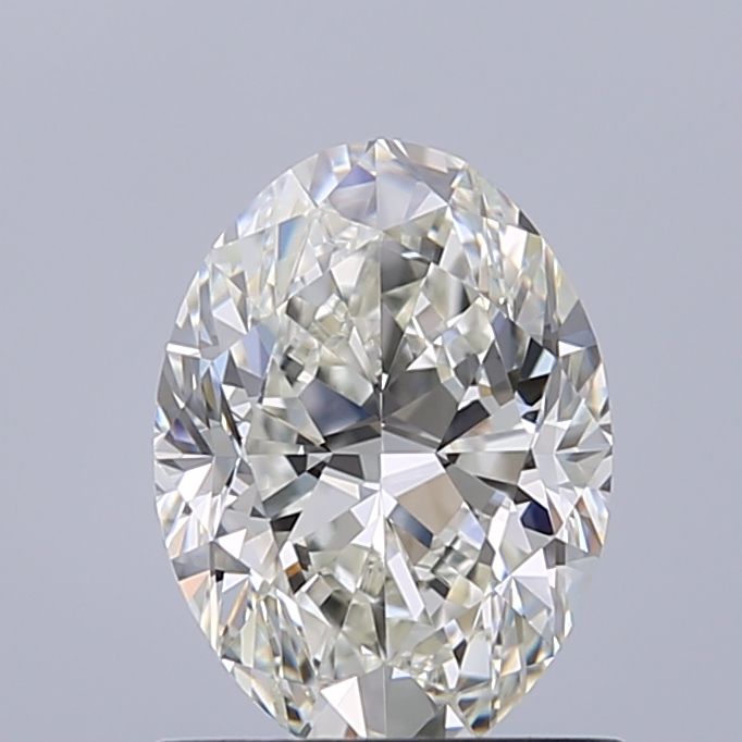Diamante Naturale Taglio Ovale 0.91ct EX/EX H VVS1 - IGI - 7.32x5.36x3.46mm