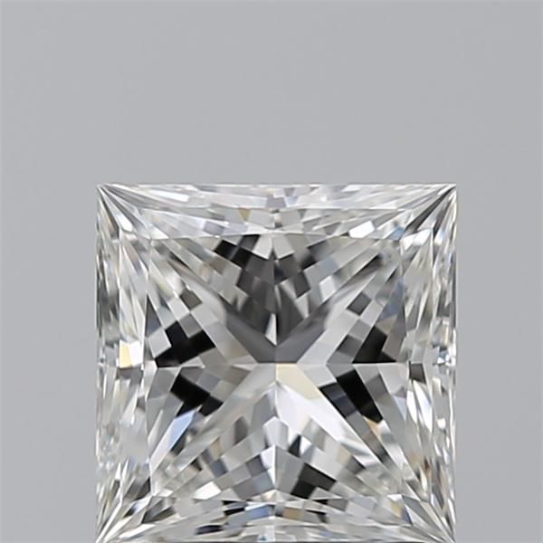 Diamante Naturale Taglio Princess 1.51ct EX/EX G VVS1 - GIA - 6.46x6.36x4.41mm