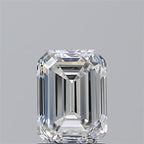 Diamante Naturale Taglio Smeraldo 1.5ct VG/EX E VVS2 - GIA - 7.34x5.35x3.78mm