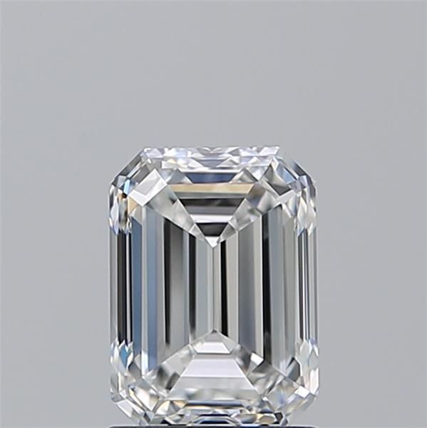 Diamante Naturale Taglio Smeraldo 1.5ct VG/EX E VVS2 - GIA - 7.34x5.35x3.78mm