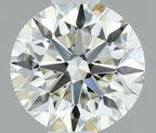 Diamante Naturale Taglio Brillante 0.35ct 3EX J VVS2 - IGI - 4.45x4.5x2.82mm
