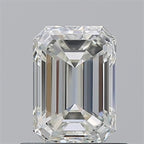Diamante Naturale Taglio Smeraldo 0.9ct EX/VG J VVS1 - GIA - 6.41x4.51x3.15mm