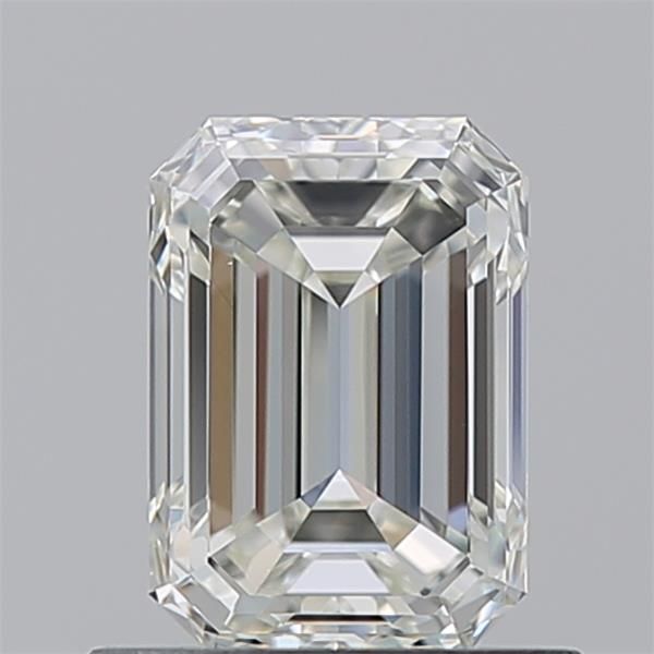 Diamante Naturale Taglio Smeraldo 0.9ct EX/VG J VVS1 - GIA - 6.41x4.51x3.15mm
