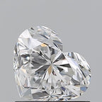 Diamante Naturale Taglio Cuore 1.01ct EX/EX E VVS2 - GIA - 5.72x6.8x4.34mm