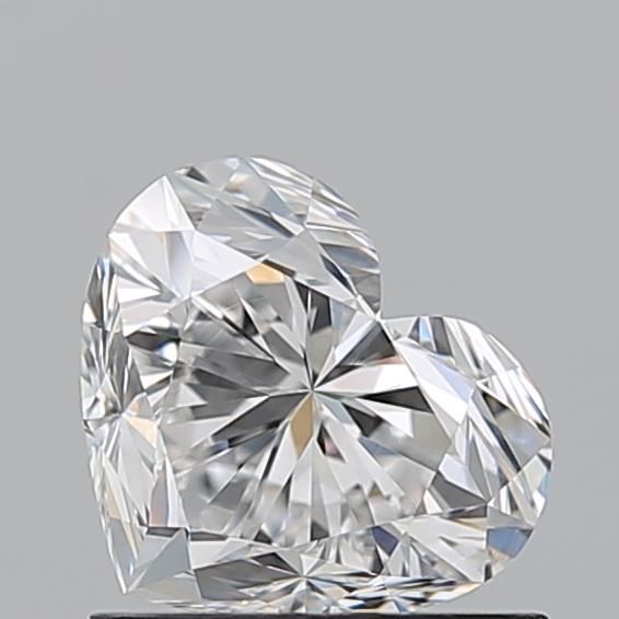Diamante Naturale Taglio Cuore 1.01ct EX/EX E VVS2 - GIA - 5.72x6.8x4.34mm