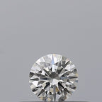 Diamante Naturale Taglio Brillante 0.21ct 3EX G IF - GIA - 3.84x3.86x2.34mm