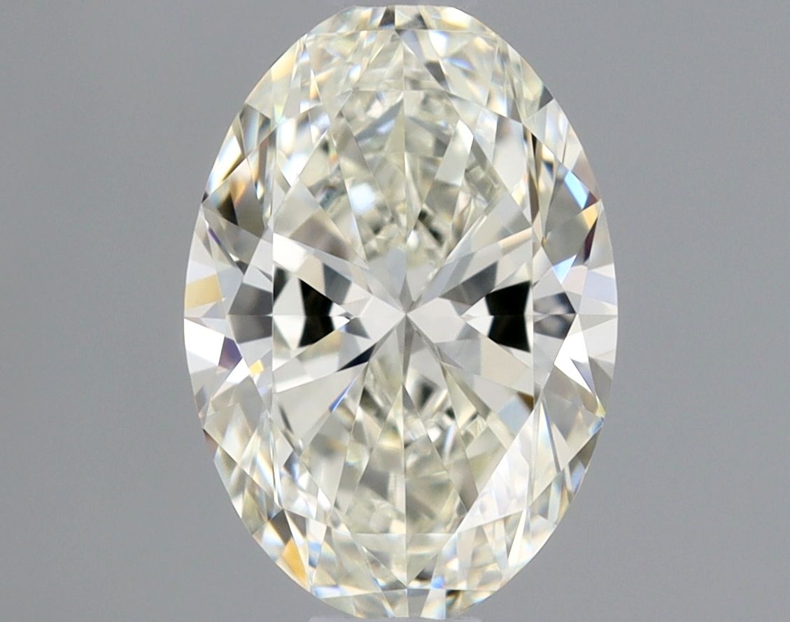 Diamante Naturale Taglio Ovale 0.51ct VG/EX J IF - GIA - 6.46x4.46x2.78mm