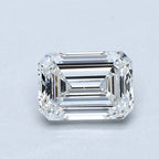Diamante Naturale Taglio Smeraldo 0.9ct EX/EX E VS1 - GIA - 6.42x4.6x3.03mm