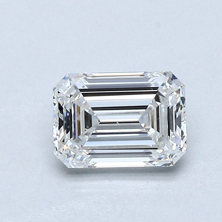 Diamante Naturale Taglio Smeraldo 0.9ct EX/EX E VS1 - GIA - 6.42x4.6x3.03mm
