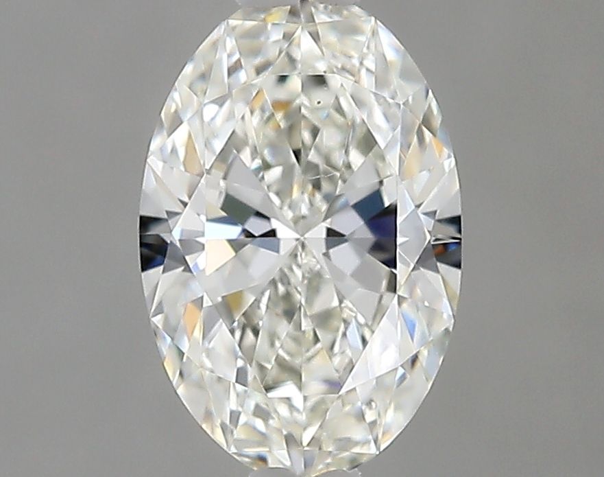 Diamante Naturale Taglio Ovale 0.7ct VG/VG J VS2 - GIA - 7.53x4.96x2.9mm
