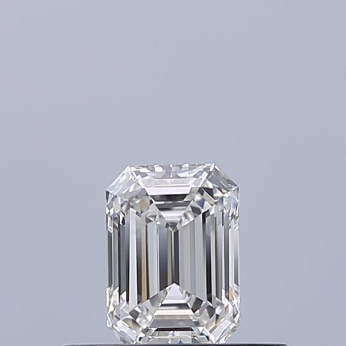 Diamante Naturale Taglio Smeraldo 0.32ct VG/VG F VVS1 - GIA - 4.68x3.32x2.17mm
