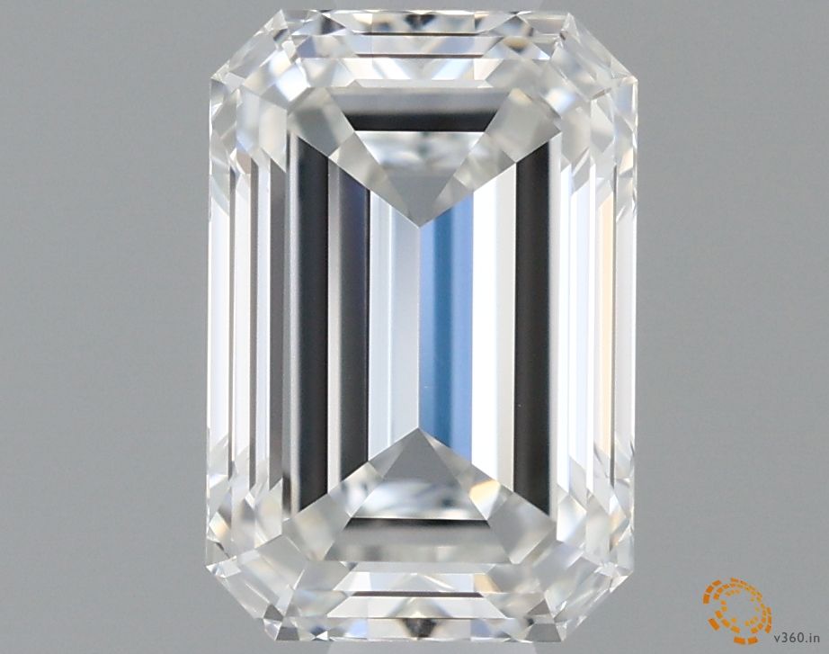 Diamante Naturale Taglio Smeraldo 0.81ct VG/EX G IF - GIA - 6.37x4.31x2.91mm