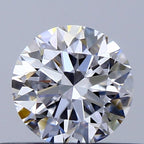 Diamante Naturale Taglio Brillante 0.4ct VG/EX/EX D VVS2 - GIA - 4.66x4.7x2.91mm