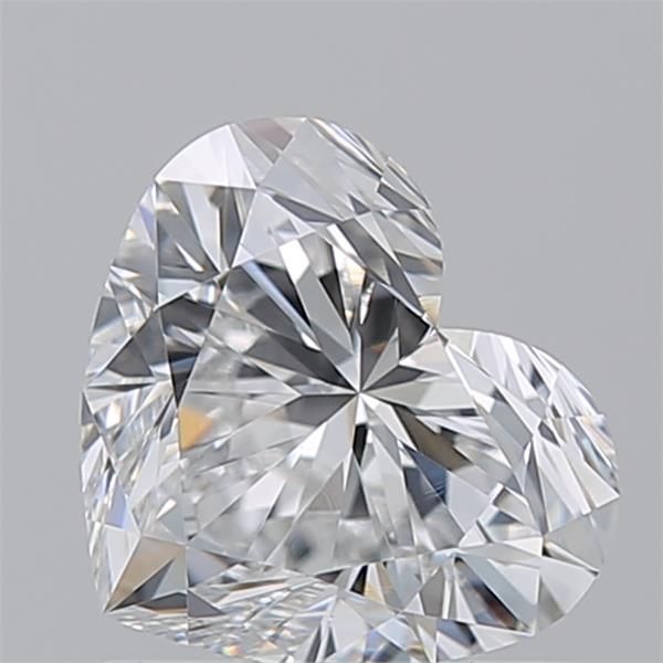 Diamante Naturale Taglio Cuore 1.05ct EX/EX E VVS2 - GIA - 6.05x7.04x4.15mm