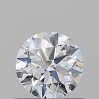 Diamante Naturale Taglio Brillante 0.5ct VG/EX/EX D VS1 - GIA - 5.03x4.99x3.15mm