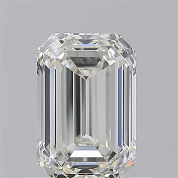 Diamante Naturale Taglio Smeraldo 0.9ct VG/VG J VVS1 - GIA - 6.69x4.49x2.94mm