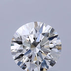Diamante Naturale Taglio Brillante 0.62ct 3EX F VS1 - GIA - 5.43x5.46x3.41mm