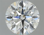 Diamante Naturale Taglio Brillante 0.63ct 3EX F VS2 - IGI - 5.4x5.44x3.44mm