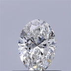 Diamante Naturale Taglio Ovale 0.41ct VG/EX E VVS1 - GIA - 5.92x4.2x2.66mm