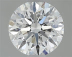 Diamante Naturale Taglio Brillante 0.52ct 3EX D VVS2 - IGI - 5.08x5.12x3.25mm
