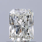 Diamante Naturale Taglio Radiant 0.76ct VG/EX H IF - GIA - 6.25x4.52x3.03mm