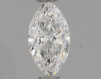 Diamante Naturale Taglio Marquise 0.53ct VG/VG E VS2 - IGI - 7.59x4.14x2.73mm