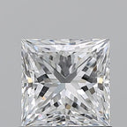 Diamante Naturale Taglio Princess 1.04ct EX/EX E VVS2 - GIA - 5.51x5.51x3.98mm