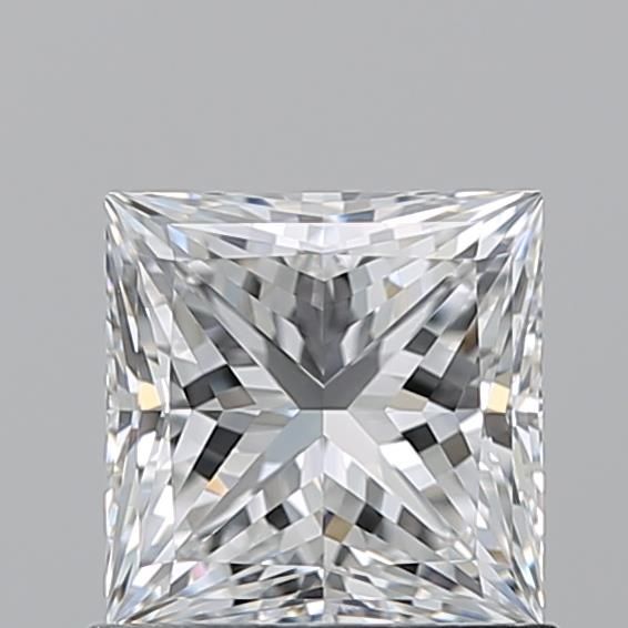 Diamante Naturale Taglio Princess 1.04ct EX/EX E VVS2 - GIA - 5.51x5.51x3.98mm