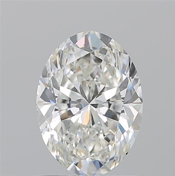 Diamante Naturale Taglio Ovale 1.3ct EX/EX H VS1 - GIA - 8.27x6.03x3.96mm