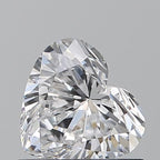 Diamante Naturale Taglio Cuore 0.7ct VG/EX D VVS1 - GIA - 5.66x6.24x3.41mm