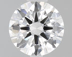 Diamante Naturale Taglio Brillante 1.08ct 3EX F IF - GIA - 6.7x6.66x3.97mm
