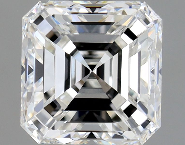 Diamante Naturale Taglio Asscher 1ct VG/EX F VVS2 - GIA - 5.57x5.42x3.68mm