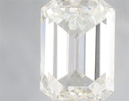 Diamante Naturale Taglio Smeraldo 1.02ct VG/EX F VVS2 - IGI - 6.62x4.71x3.25mm