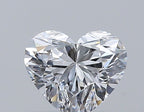 Diamante Naturale Taglio Cuore 0.31ct EX/EX D VS2 - GIA - 4.05x4.65x2.86mm