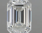 Diamante Naturale Taglio Smeraldo 0.4ct VG/EX H VVS1 - GIA - 5.05x3.62x2.36mm