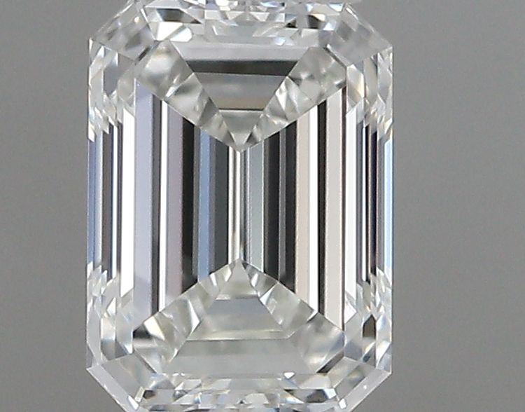 Diamante Naturale Taglio Smeraldo 0.4ct VG/EX H VVS1 - GIA - 5.05x3.62x2.36mm