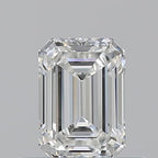 Diamante Naturale Taglio Smeraldo 0.6ct VG/EX G VVS1 - GIA - 5.67x4.03x2.67mm