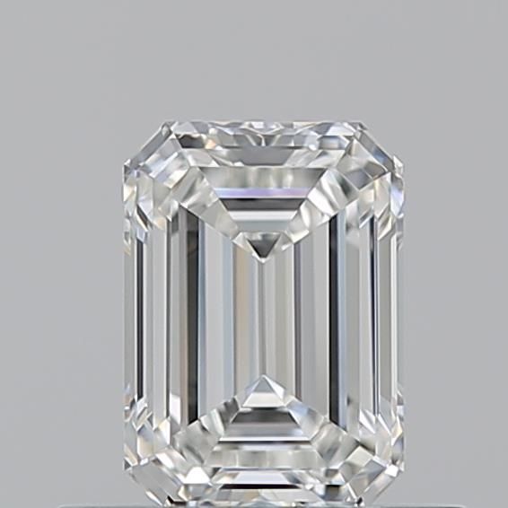 Diamante Naturale Taglio Smeraldo 0.6ct VG/EX G VVS1 - GIA - 5.67x4.03x2.67mm
